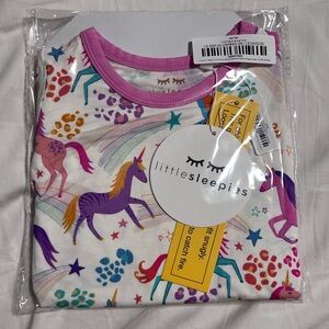 Little Sleepies Unicorn Magic Two Piece S/S with Shorts  Size 12-18mo NIB